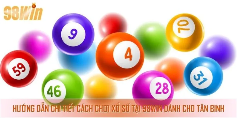 Hướng dẫn chi tiết cách chơi Xổ Số tại 98Win dành cho tân binh