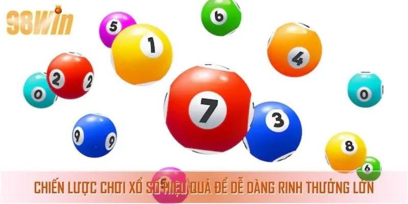 Chiến lược chơi xổ số hiệu quả để dễ dàng rinh thưởng lớn
