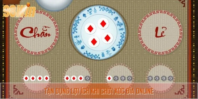 Tận dụng lợi ích khi chơi xóc đĩa online