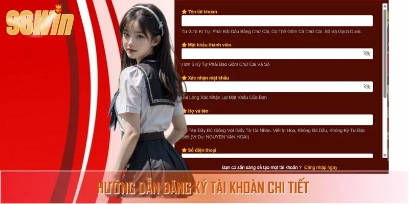 Hướng dẫn đăng ký siêu chi tiết thành công chỉ 3 bước