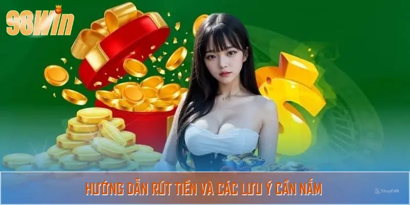 Hướng dẫn rút tiền và các lưu ý cần nắm