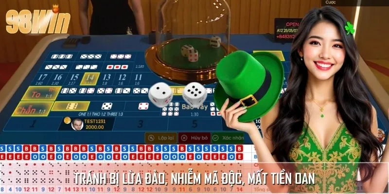 Khi nhấp vào link tải Tài Xỉu uy tín, bạn sẽ tránh gặp phải rủi ro